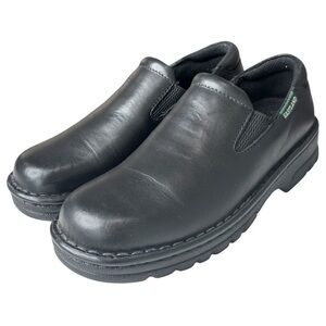 Eastland Womens Newport  Chunky Oxford Shoes Black Leather Size 6.5 Style #3181